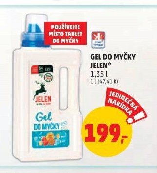 GEL DO MYČKY JELEN