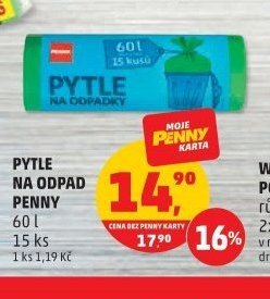 PYTLE NA ODPAD PENNY