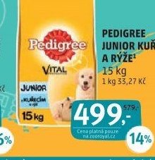 PEDIGREE JUNIOR KUŘE A RÝŽE