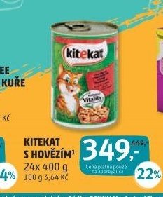 KITEKAT S HOVĚZÍM