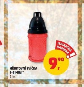 Hřbitovní svíčka S-3 MINI