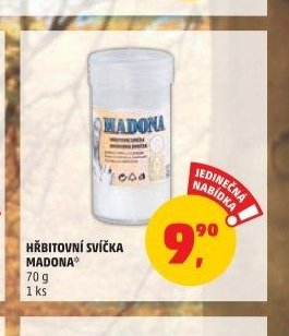 HŘBITOVNÍ SVÍČKA MADONA 70 g