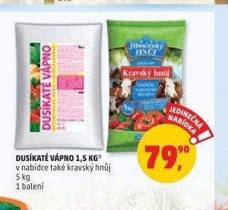 DUSÍKATÉ VÁPNO 1,5 KG