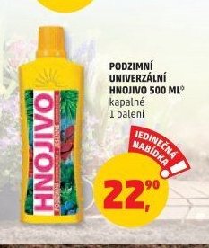 PODZIMNÍ UNIVERZÁLNÍ HNOJIVO 500 ML