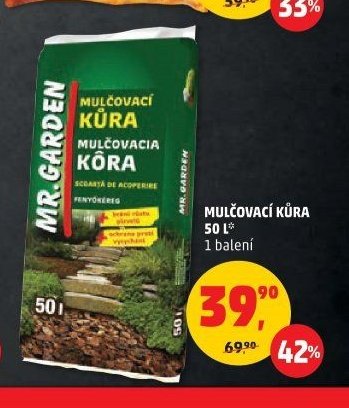 MULČOVACÍ KŮRA 50 L