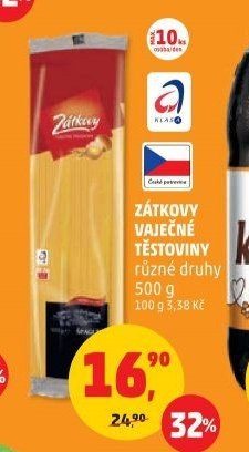 Zátkovy vaječné těstoviny