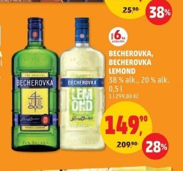 Becherovka, Becherovka Lemond