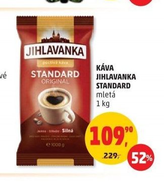 KÁVA JIHLAVANKA STANDARD