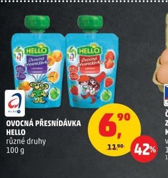 Ovocná přesnídávka Hello