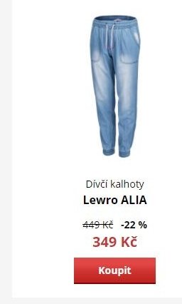 Dívčí kalhoty Lewro ALIA