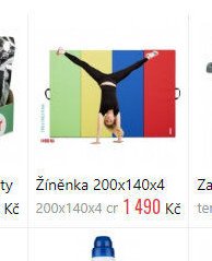 Žíněnka 200x140x4