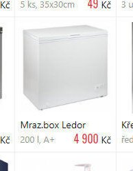 Mraz.box Ledor 200 l, A+