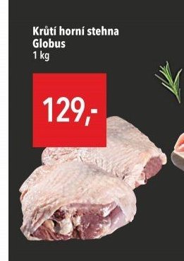 Krůtí horní stehna Globus