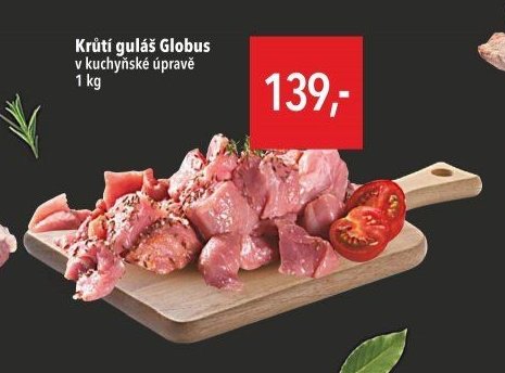 Krůtí guláš Globus