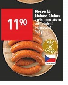 Moravská klobása Globus