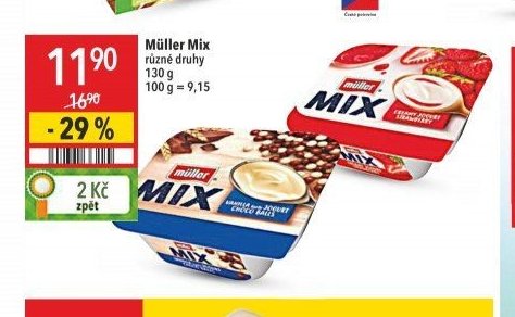 Müller Mix různé druhy