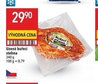 Uzená kuřecí stehna 340 g
