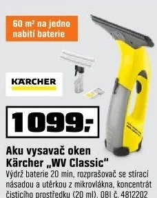 Aku čistič oken WV Classic Kärcher