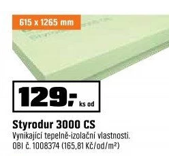 Izolační deska Styrodur - OBI akcniletaky.com