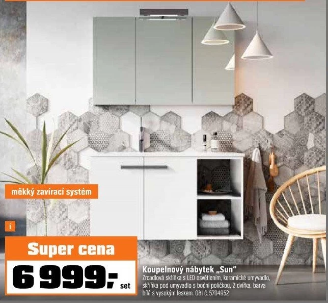 Koupelnová sestava Sun