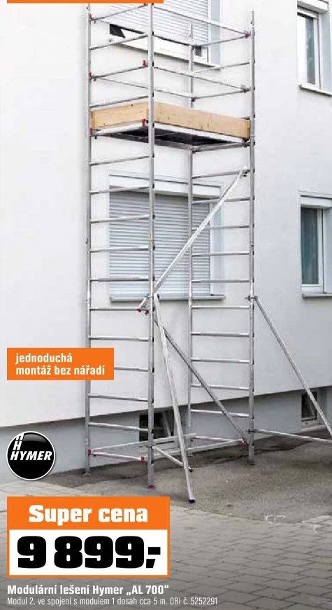 Modulové lešení Hymer