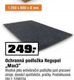 Ochranná podložka dílenská