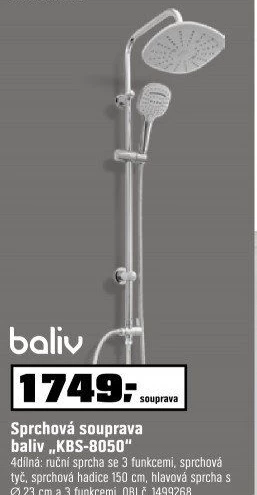 Sprchová sada Baliv