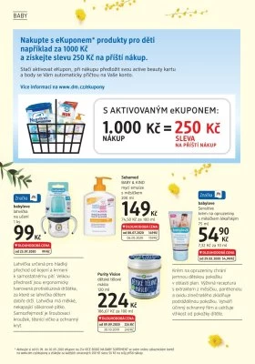 akční leták dm drogerie 10.9.2020-14.10.2020