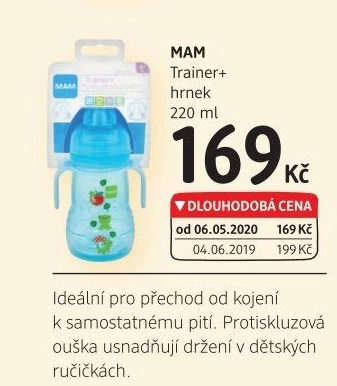 Láhev Trainer MAM - dm drogerie akcniletaky.com