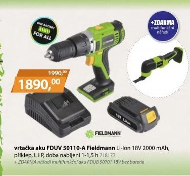 Aku vrtačka Fieldmann FDUV50110A