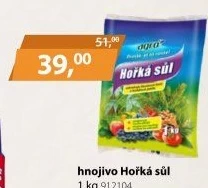 Hnojivo hořká sůl Agro