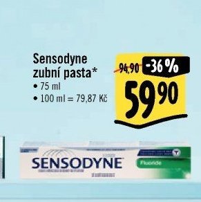 Sensodyne zubní pasta