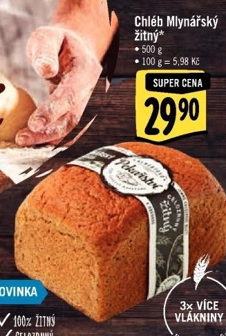 Chléb Mlynářský žitný Albert