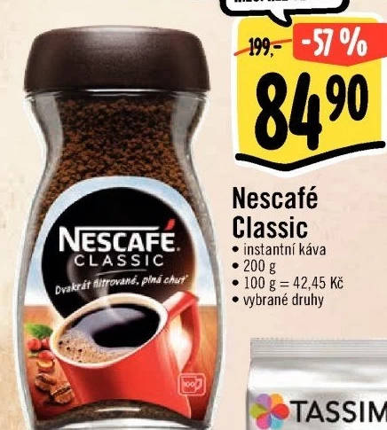 Instantní káva Nescafé Classic