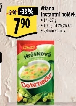 Instantní polévky Vitana