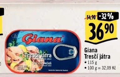 Játra tresčí Giana