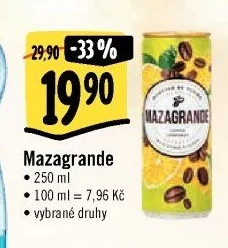 Limonáda kávová Mazagrande Tchibo