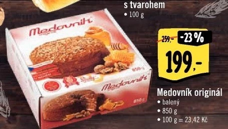 Medovník Original - Albert akcniletaky.com