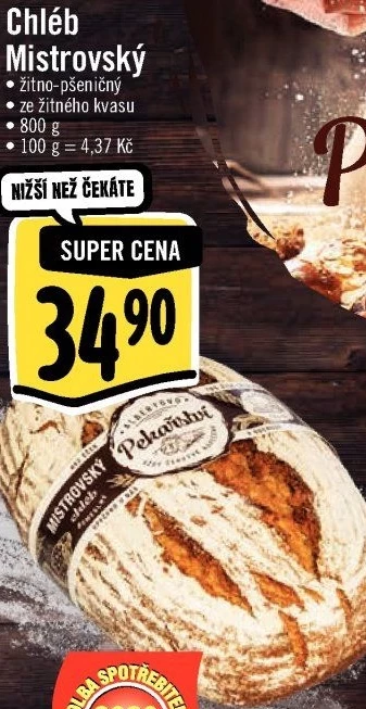 Mistrovský chléb Albert