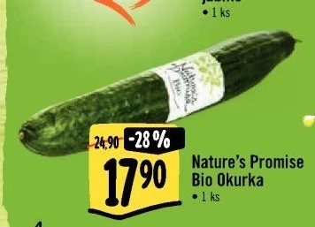 Okurka hadovka bio Nature'