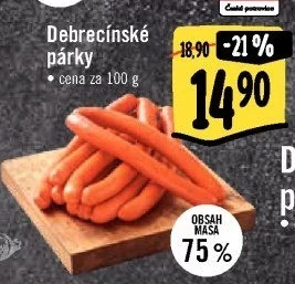 Párky debrecínské