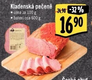 Pečeně kladenská Kostelecké uzeniny