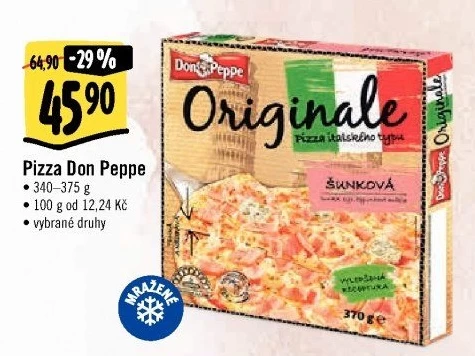 Pizza mražená Don Peppe