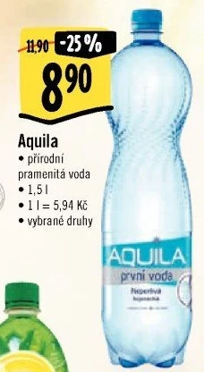 Přírodní voda Aquila