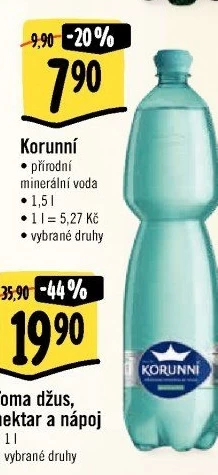 Přírodní voda Korunní