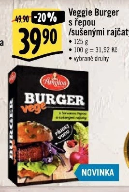 Směs na vege burger Amylon