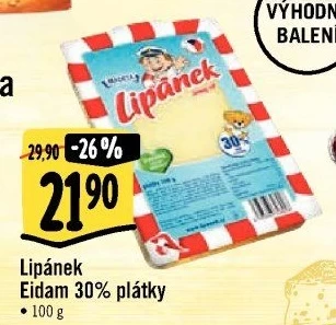 Sýr Eidam Lipánek Madeta