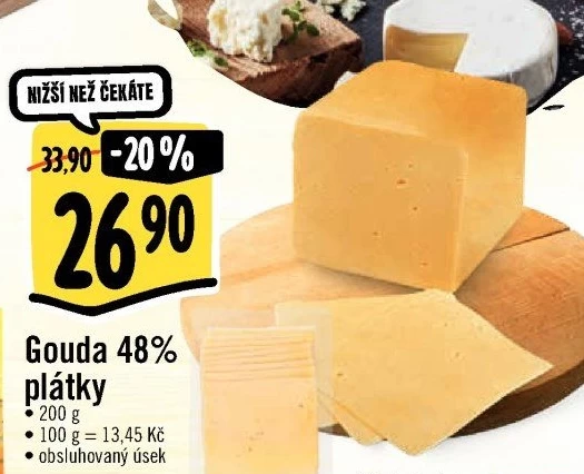 Sýr Gouda 48%