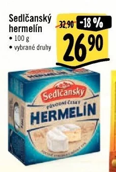Sýr Hermelín Sedlčanský