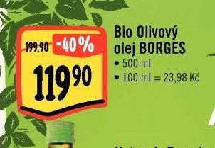 Bio Olivový olej BORGES